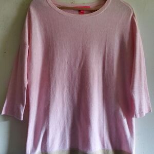 Lilly Pulitzer 3/4 Sleeve Top Size Small.